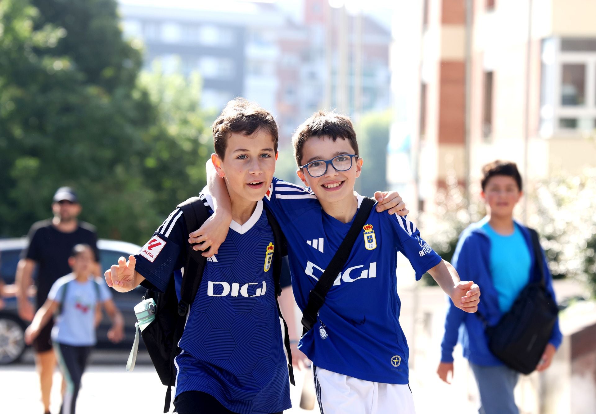 Los escolares creen en el ascenso del Real Oviedo
