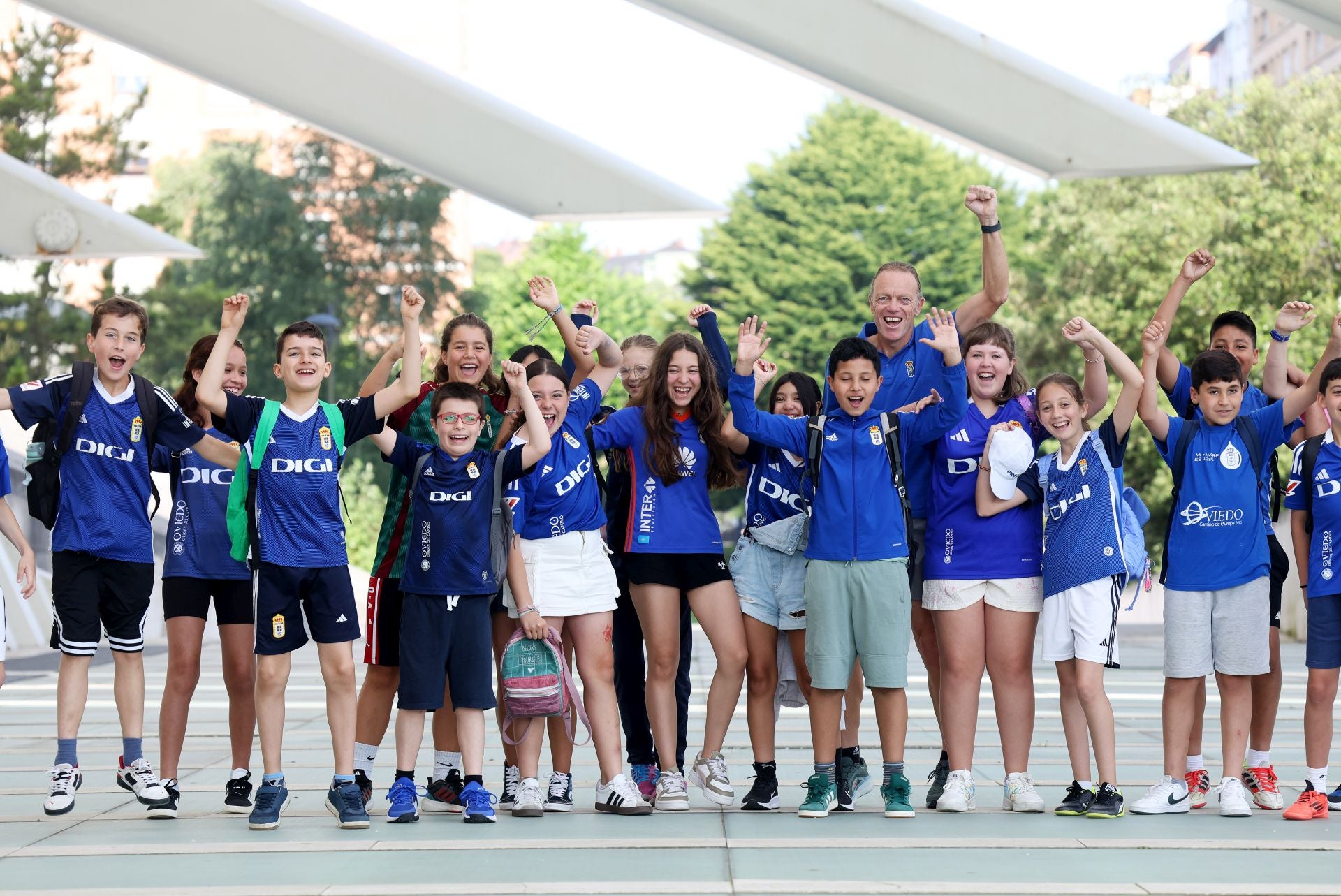 Los escolares creen en el ascenso del Real Oviedo