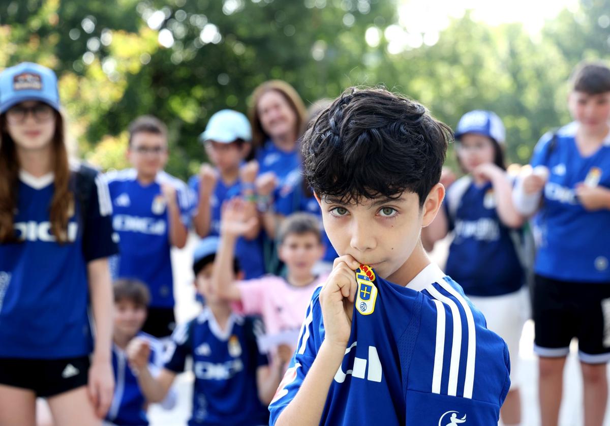 Los escolares creen en el ascenso del Real Oviedo