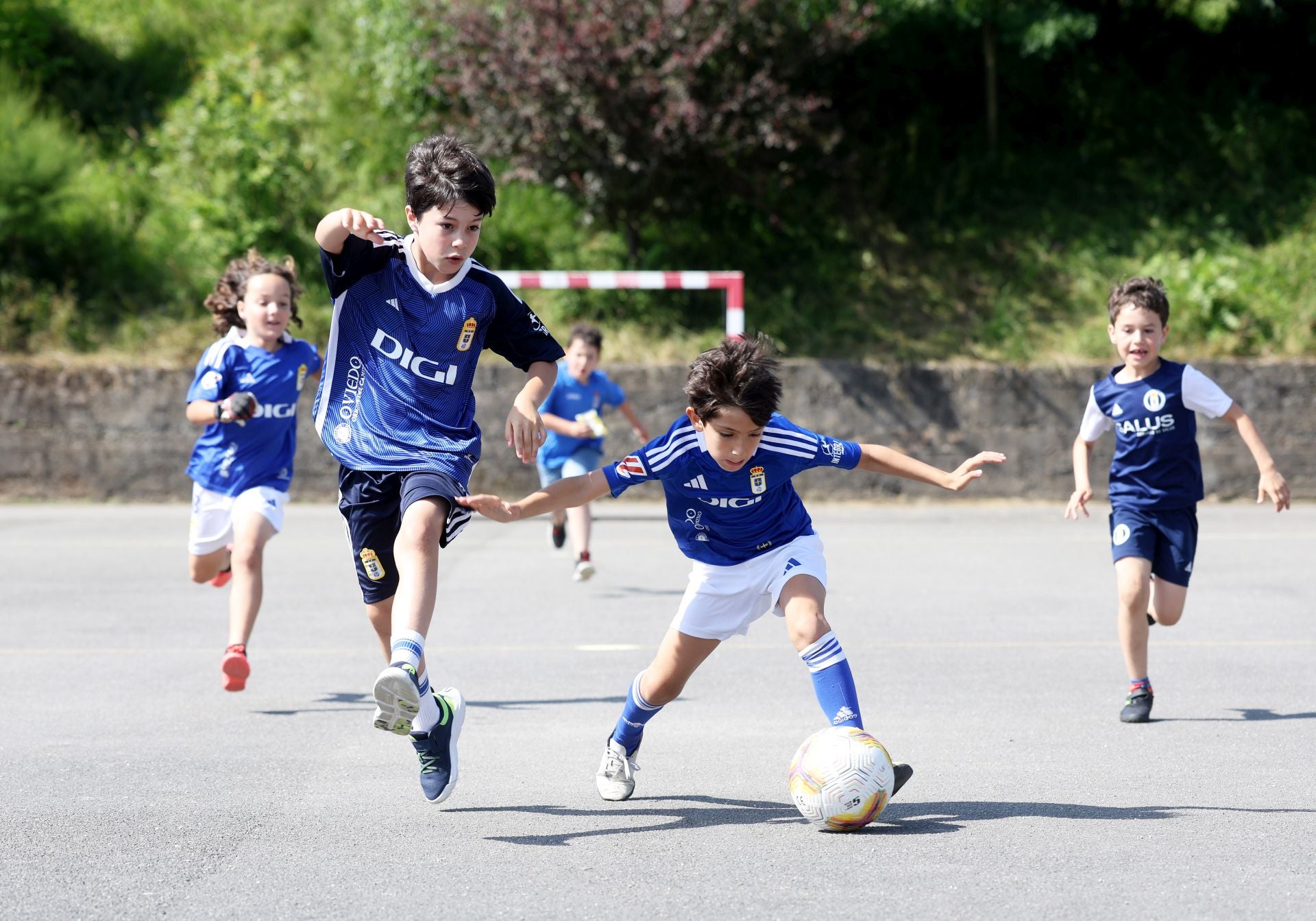 Los escolares creen en el ascenso del Real Oviedo