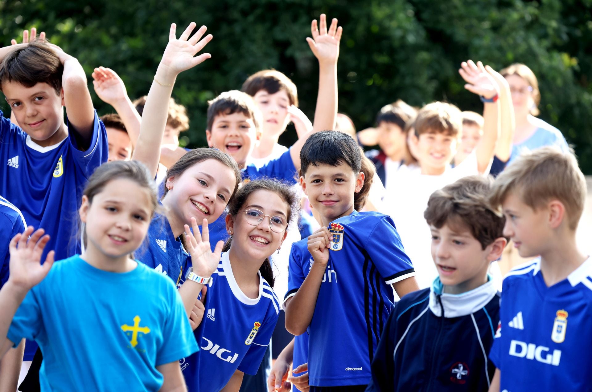 Los escolares creen en el ascenso del Real Oviedo