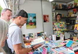 Feria del libro de Gijón 2024.