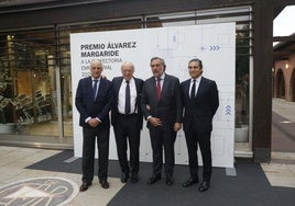 Entrega del XIV Premio Álvarez Margaride a Luis Rodríguez-Ovejero