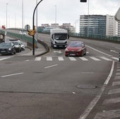 Viaducto de Carlos Marx, en Gijón.