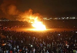 Las restricciones al tráfico y al aparcamiento en Gijón por la hoguera de San Juan