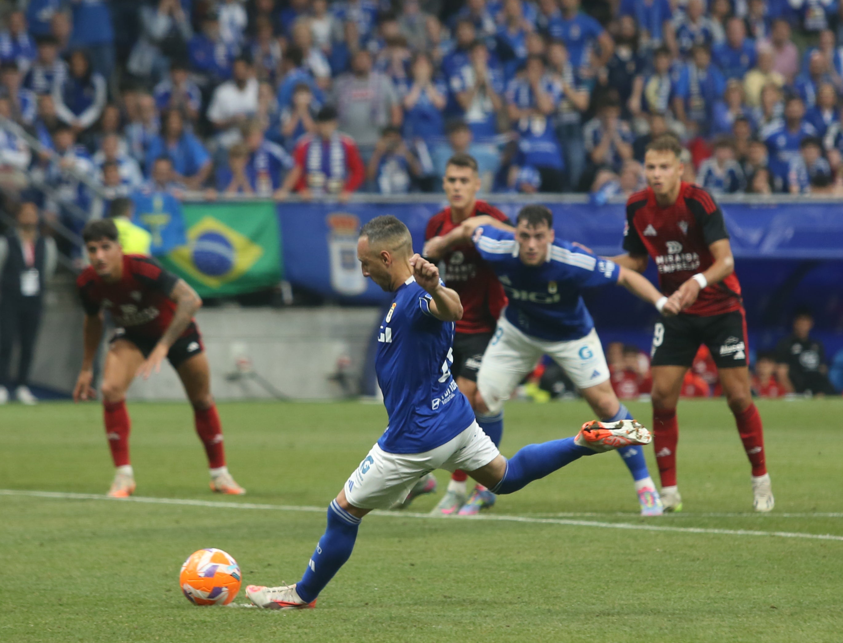 Real Oviedo - Mirandés: las mejores imágenes del partido