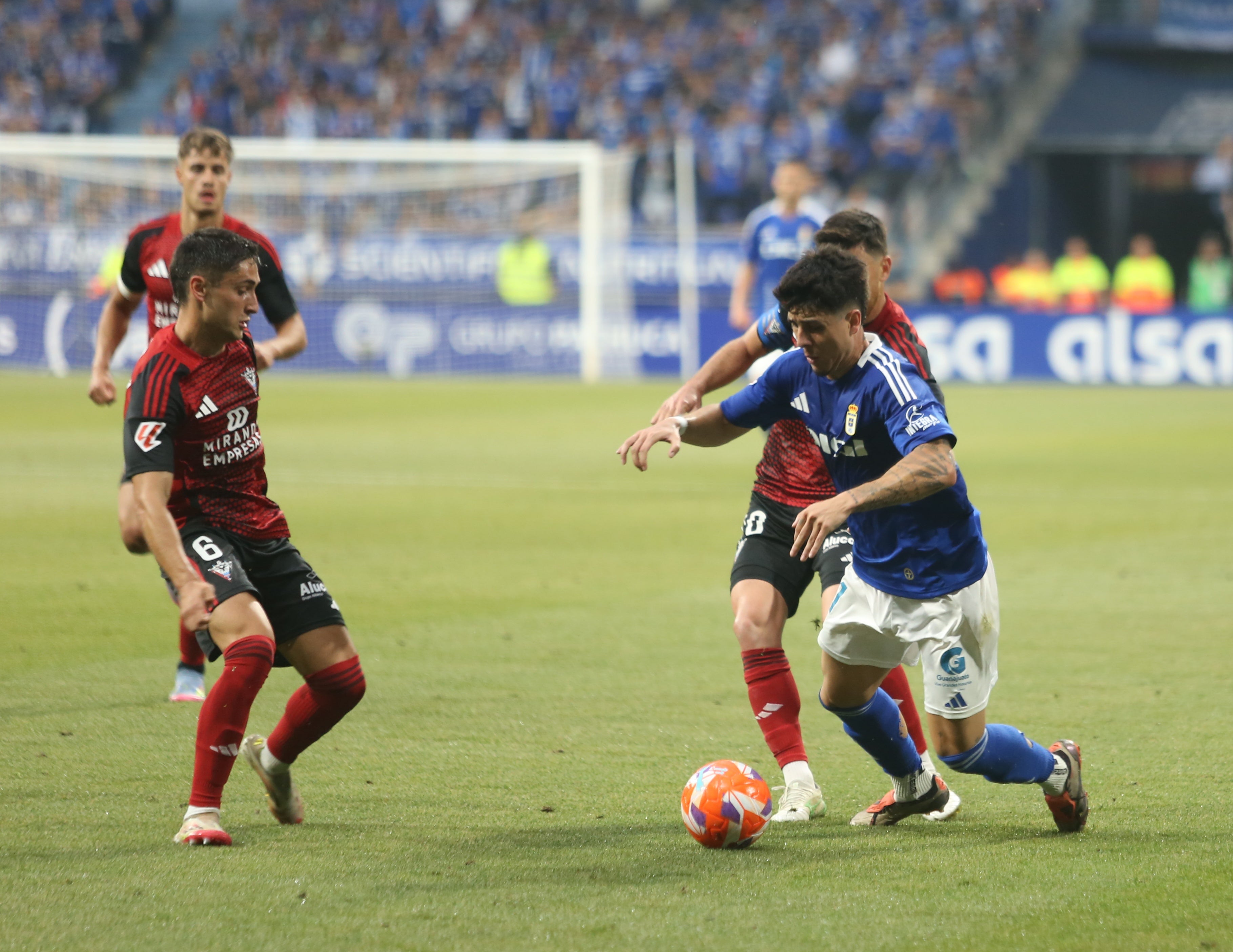 Real Oviedo - Mirandés: las mejores imágenes del partido