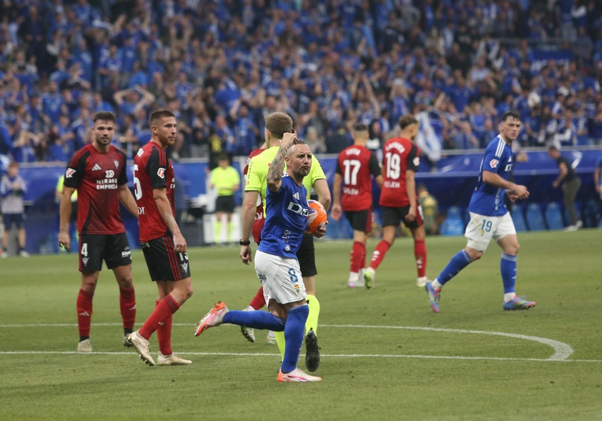 Real Oviedo - Mirandés: las mejores imágenes del partido
