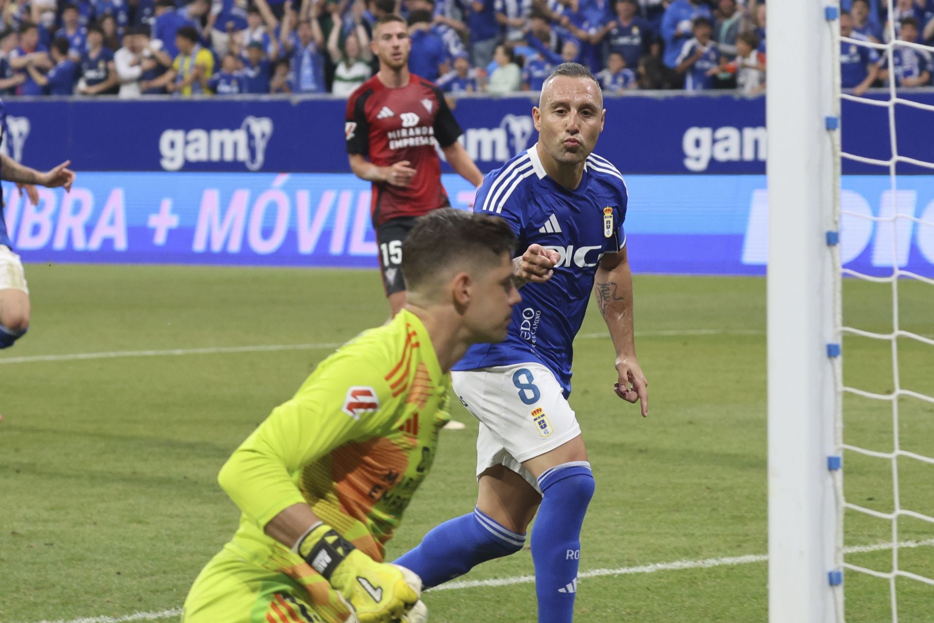 Real Oviedo - Mirandés: las mejores imágenes del partido