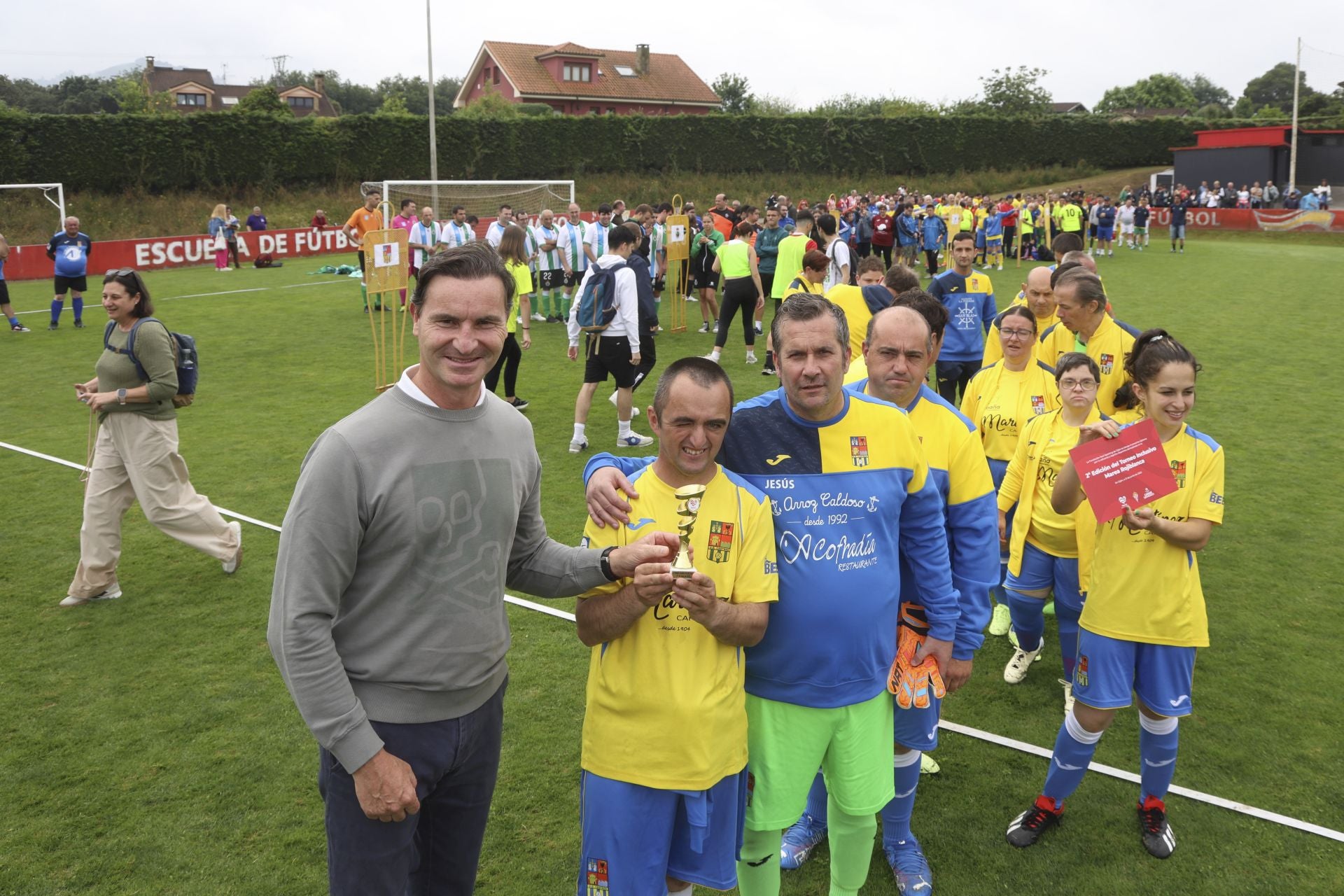 Mareo acoge la segunda edición del torneo inclusivo Marea Rojiblanca