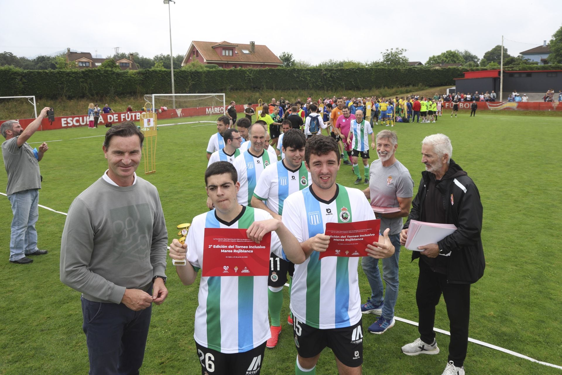 Mareo acoge la segunda edición del torneo inclusivo Marea Rojiblanca