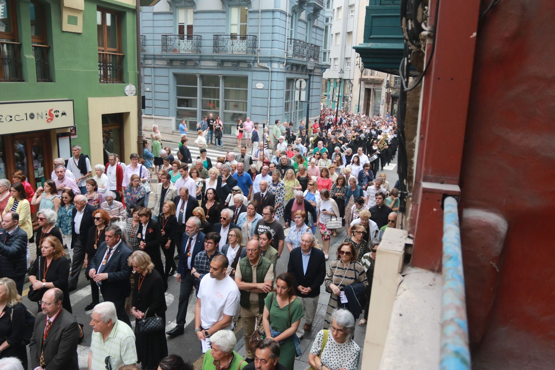 Gijón celebra la tradicional procesión del Corpus Christi