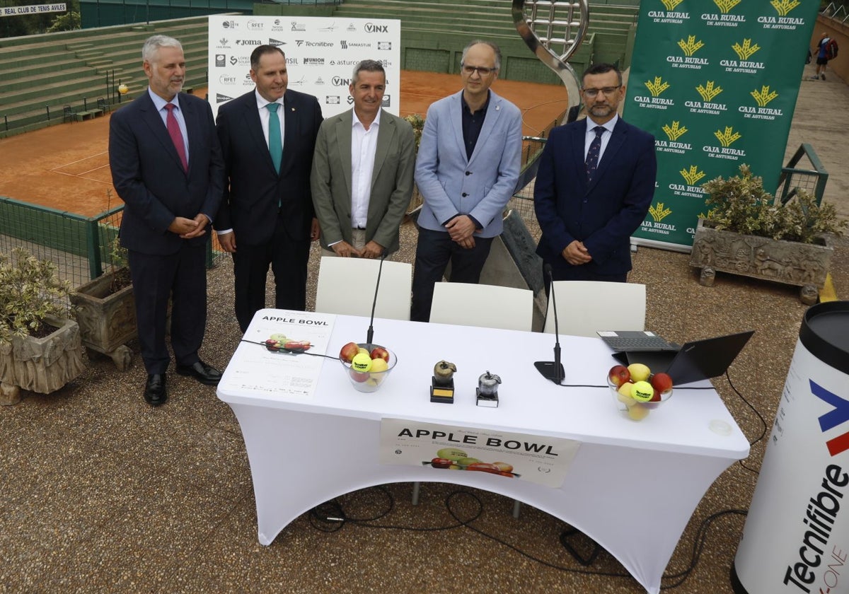 El torneo fue presentado en el Club de Tenis Avilés.