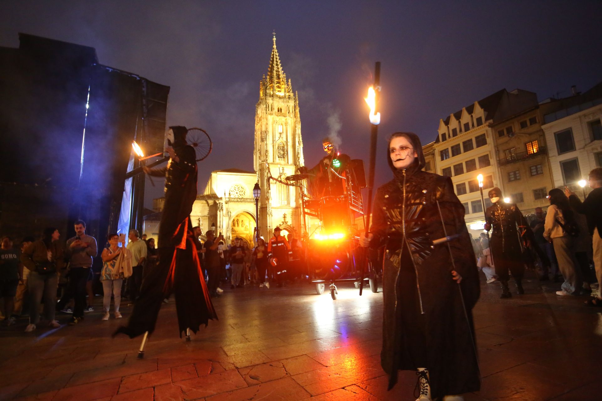 La Noche de San Juan prolonga la fiesta en Oviedo