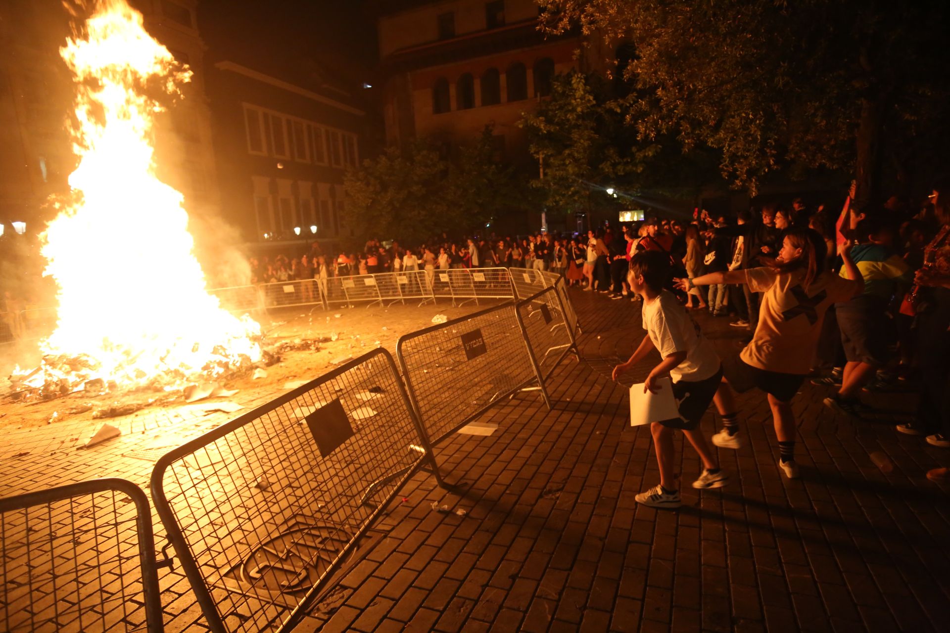 La Noche de San Juan prolonga la fiesta en Oviedo