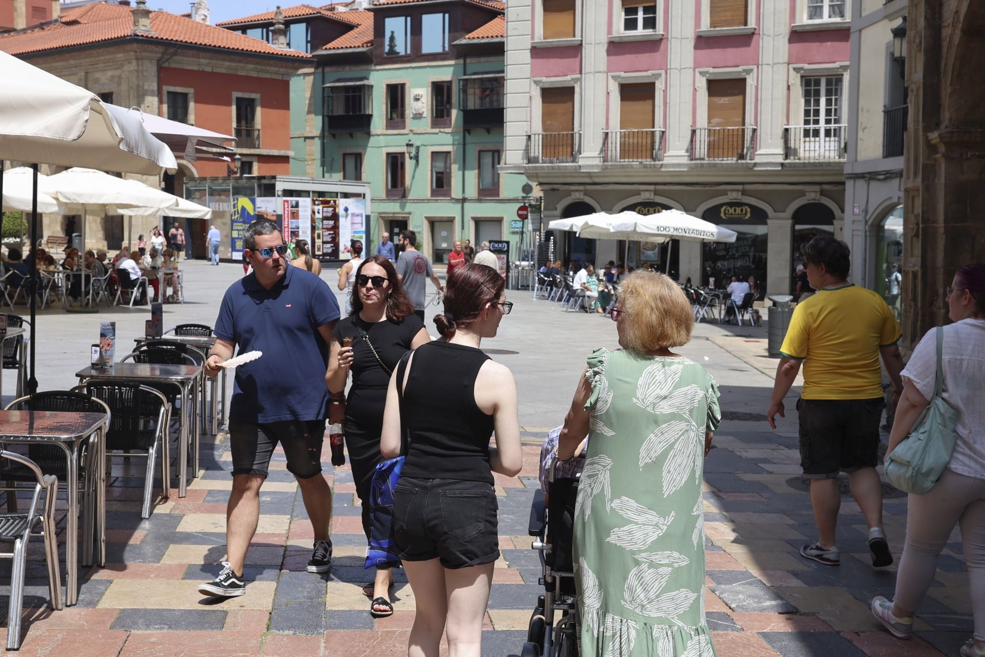 Domingo de agobiante calor: Asturias supera los 36 grados