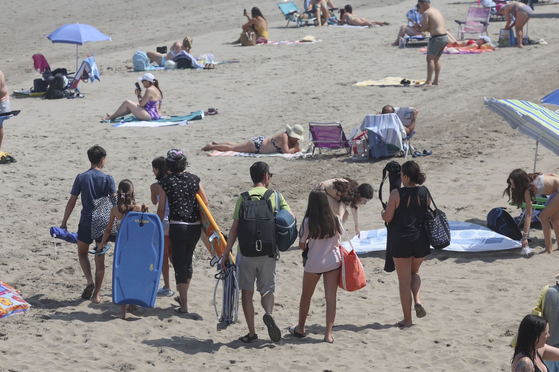 Domingo de agobiante calor: Asturias supera los 36 grados
