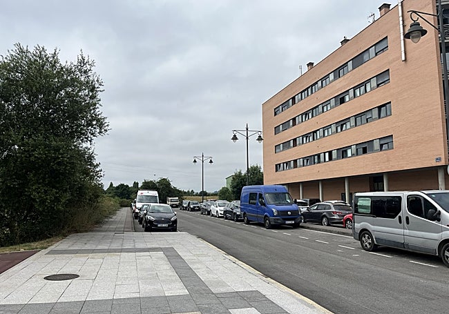 Calle Salvador Dalí, por donde tendrá continuación el bulevar.