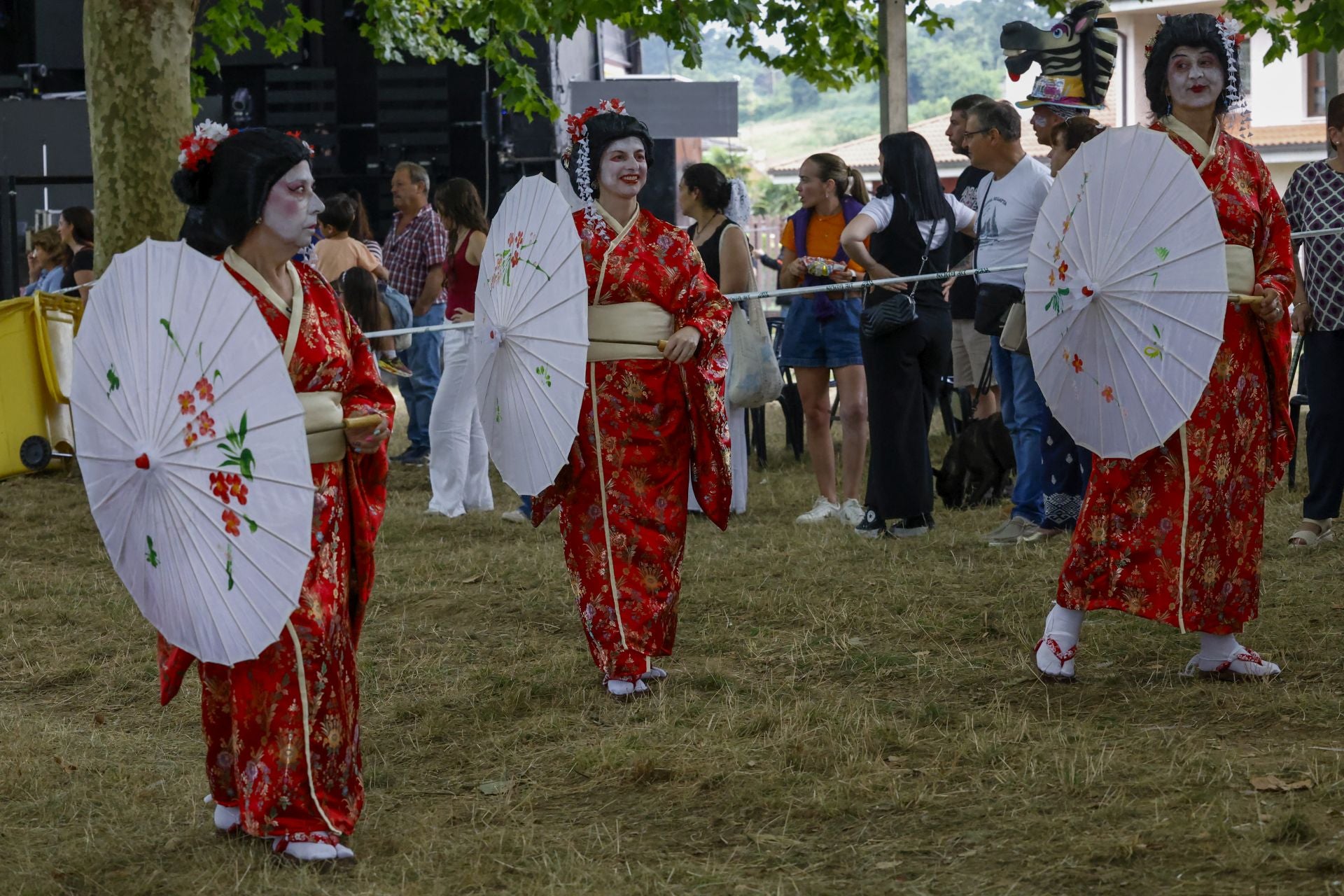 Fotos: Carnaval de verano en las fiestas de Castiello, en Gijón
