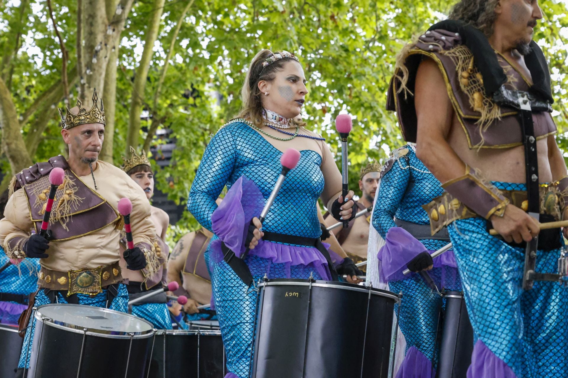Fotos: Carnaval de verano en las fiestas de Castiello, en Gijón