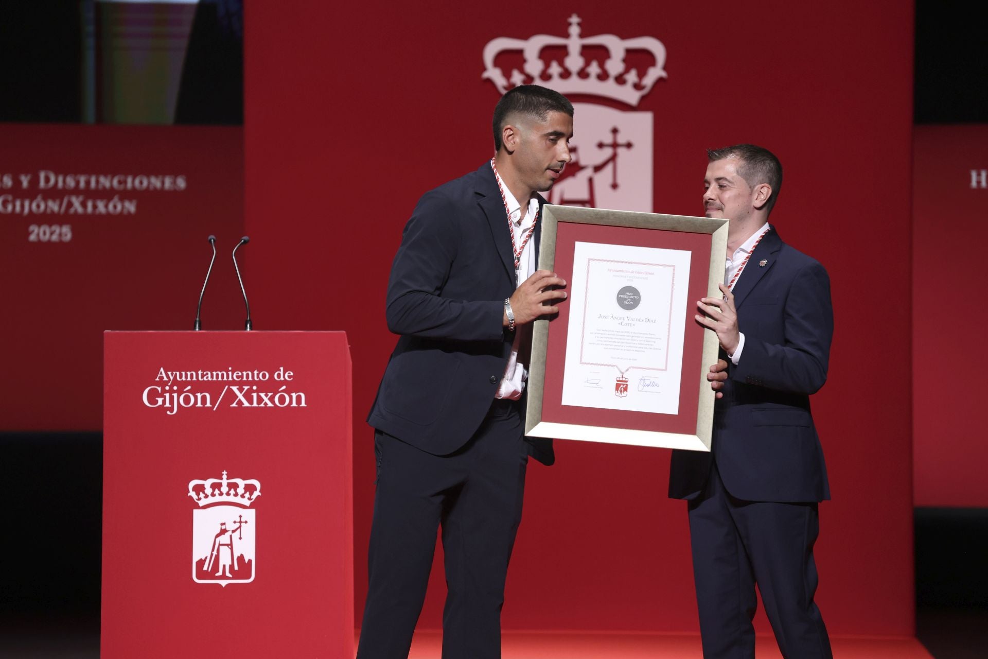 Gijón entrega sus medallas