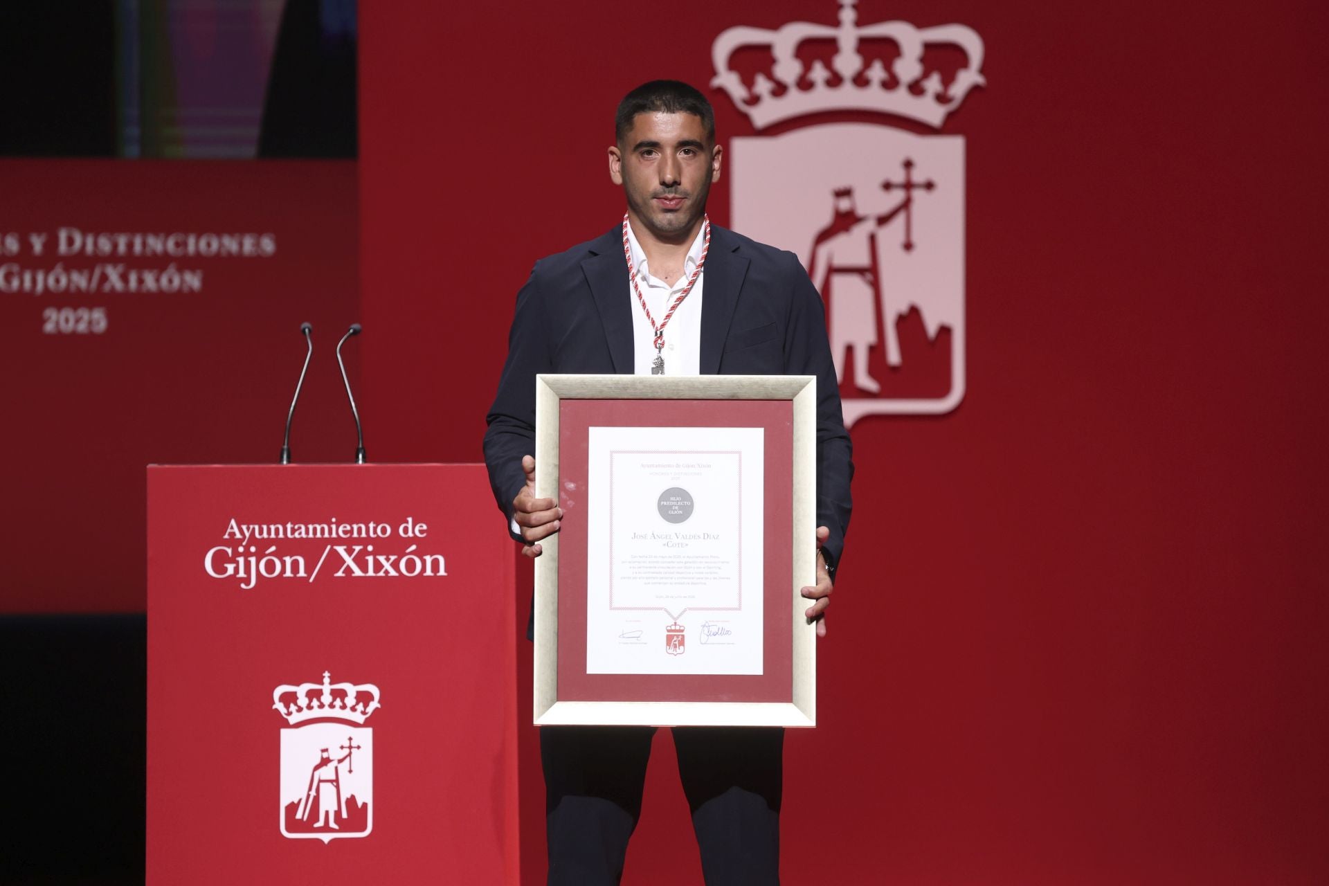 Gijón entrega sus medallas