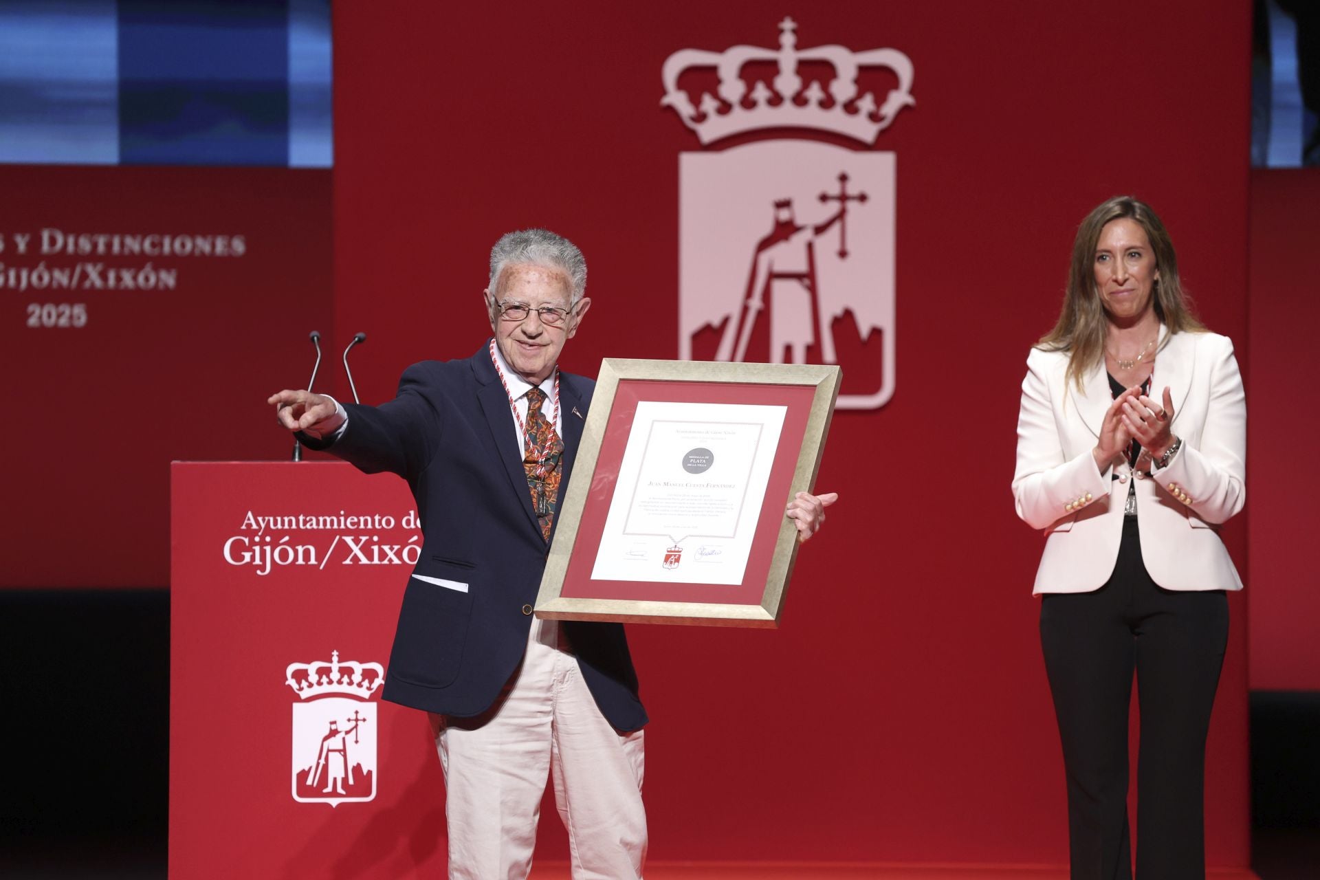 Gijón entrega sus medallas