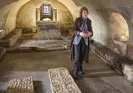 La cripta de Santa Leocadia de la Catedral de Oviedo.