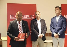 Manuel Rosety y Carlos Prieto, durante el acto.