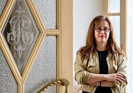 Noemí Sabugal estará hoy en el Aula de Cultura.