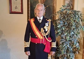 El almirante Antonio González-Aller.