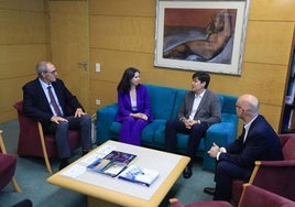 Antonio Guardado, Patricia López, Borja Sánchez e Iván Aitor Lucas.