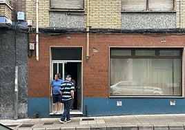 El edificio en el que residía el hombre fallecido.