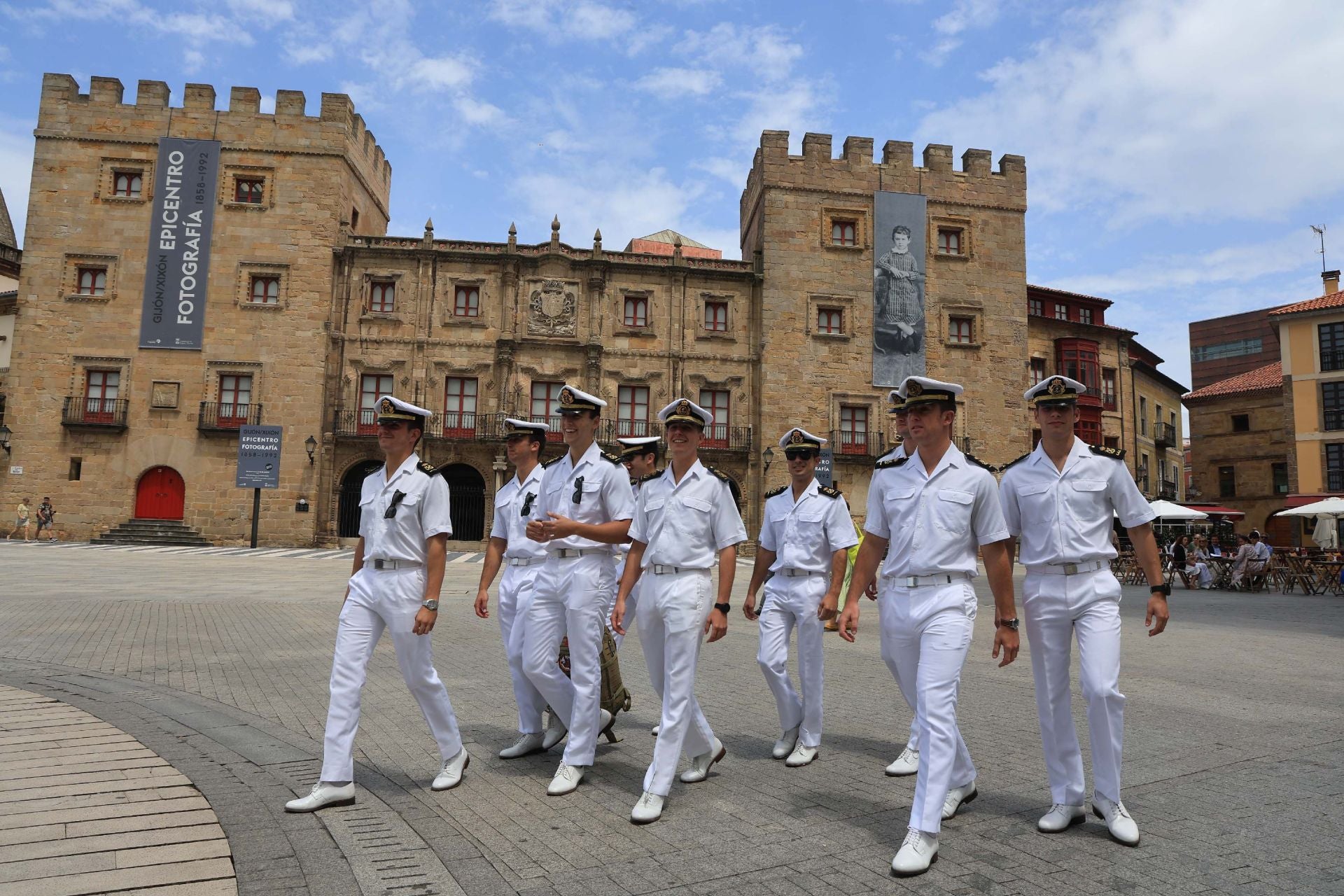 Gijón recibe a la Princesa Leonor y al &#039;Elcano&#039;: un día para la historia contado en imágenes