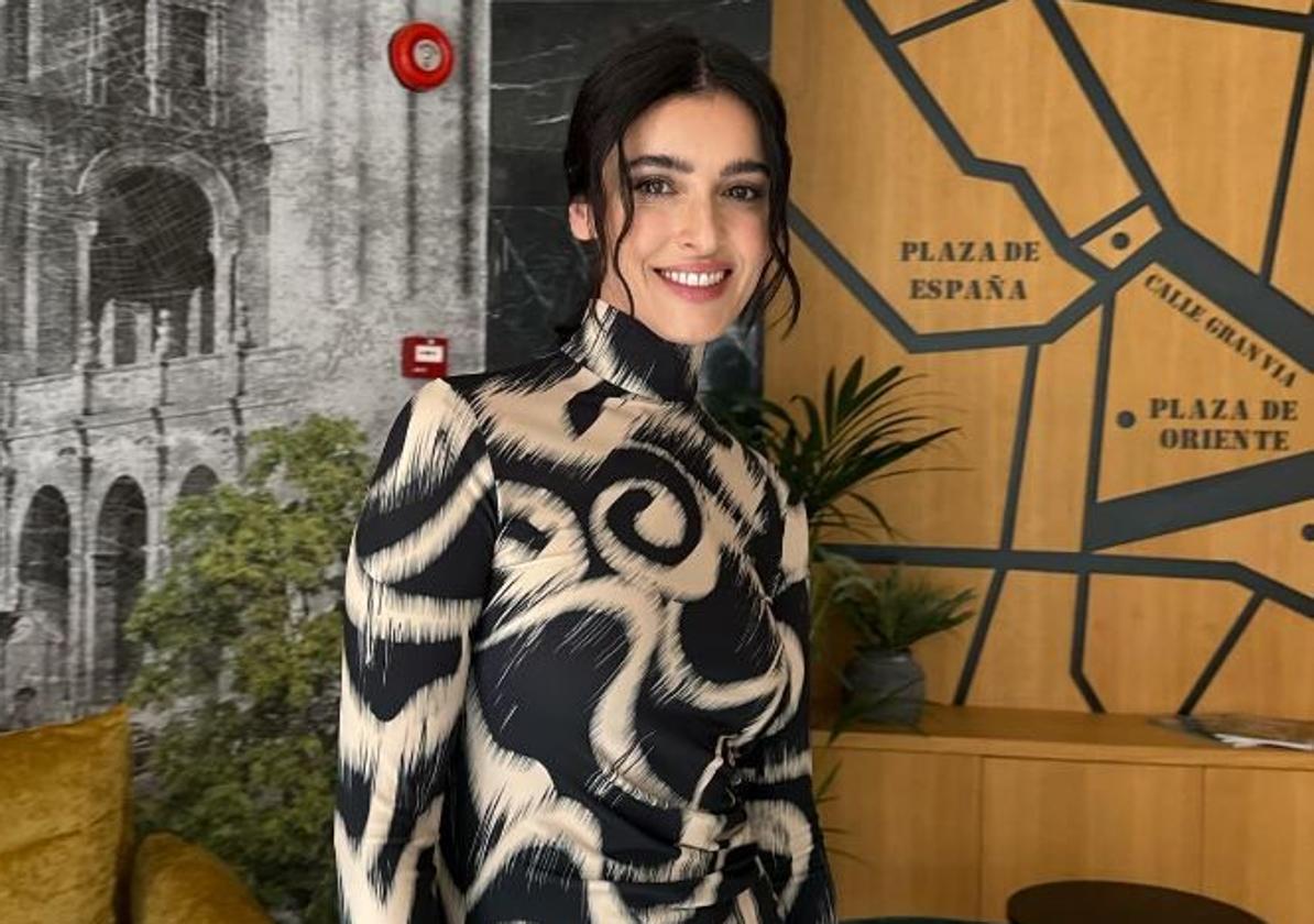 Blanca Romero en una imagen compartida por ella en Instagram.