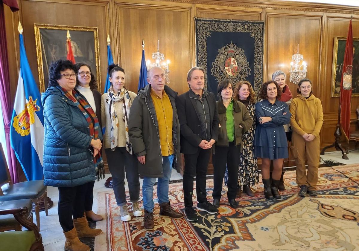 Representantes de las entidades que forman parte del GLIA en la presentación del VII Diagnóstico.