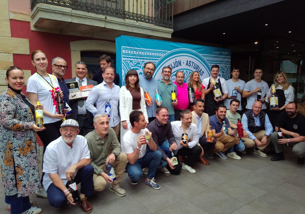 Representantes de las marcas presentes en esta XV edición del certamen Spirit Planet.