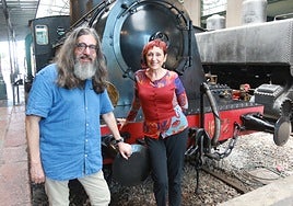 Luis García Jambrina y Elia Barceló.