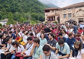 Los jóvenes de 19 nacionalidades diferentes que han asistido a las Jornadas.