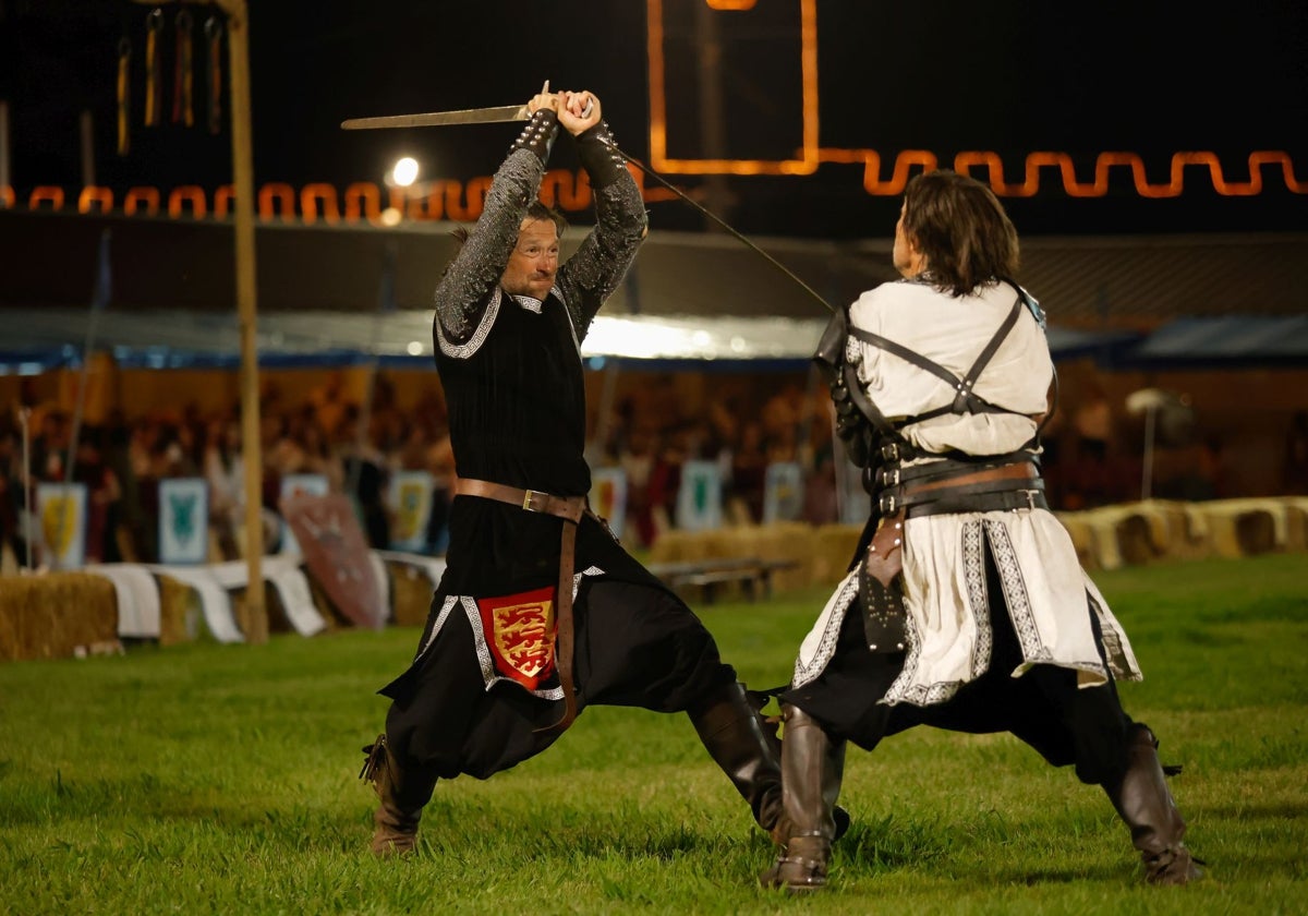 Justa nocturna celebrada en Llanera