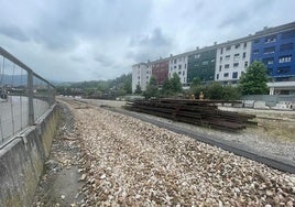 Una de las zonas del barrio felguerino de El Puente que entraría dentro del plan de mejora del barrio.
