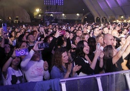 Asistentes a un concierto de San Mateio el año pasado.