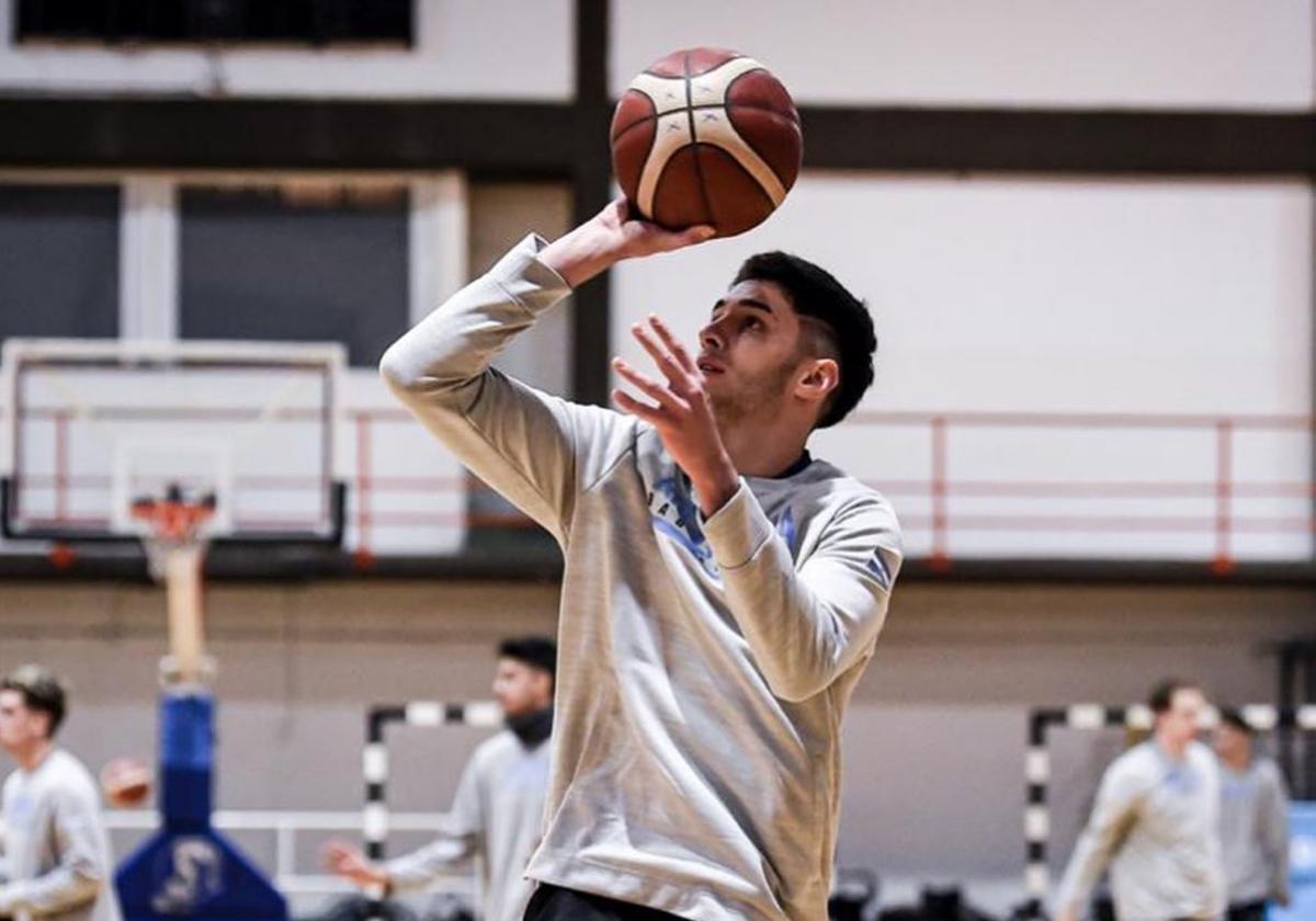 El alero argentino Fede Copes, nuevo refuerzo del Alimerka Oviedo Baloncesto.