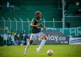 Juan Córdoba, durante su etapa en el Deportivo de Cali.