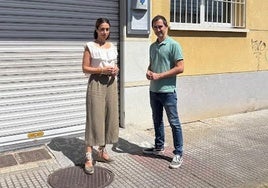 Silvia Tárano y Diego Ruiz de la Peña, en El Berrón.