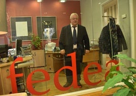 Ángel de la Fuente, director de Fedea, en la sede de la fundación.