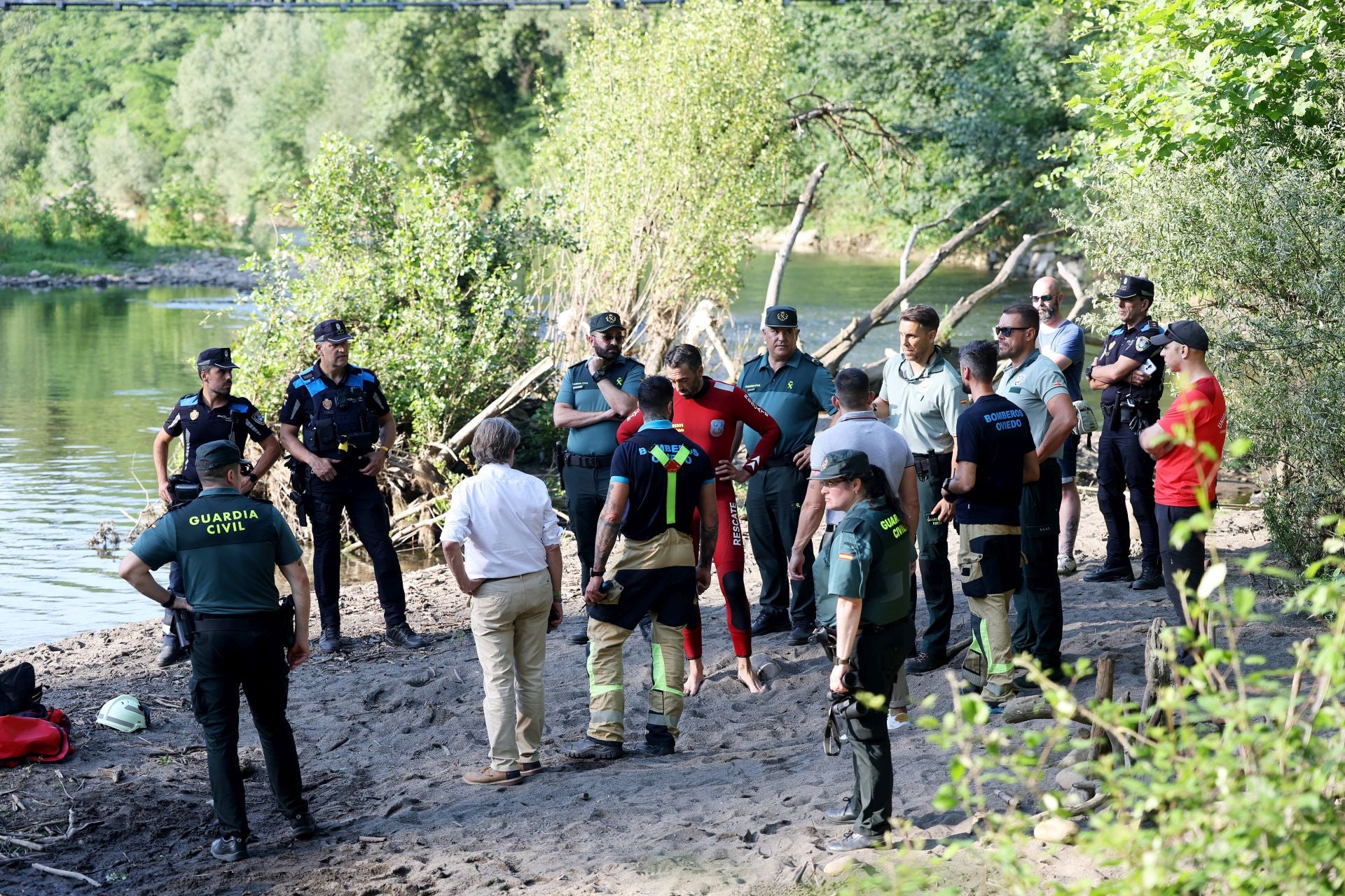 Trágico desenlace en la búsqueda de un joven en el río Nalón
