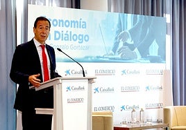 El consejero delegado (CEO) de CaixaBank, Gonzalo Gortázar