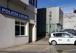 Sede de la Policía Local en Luanco.