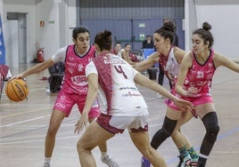 Imagen de archivo de un partido del Aceites Abril Adba Sanfer la pasada temporada.